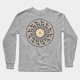 Mandala Elefants Long Sleeve T-Shirt